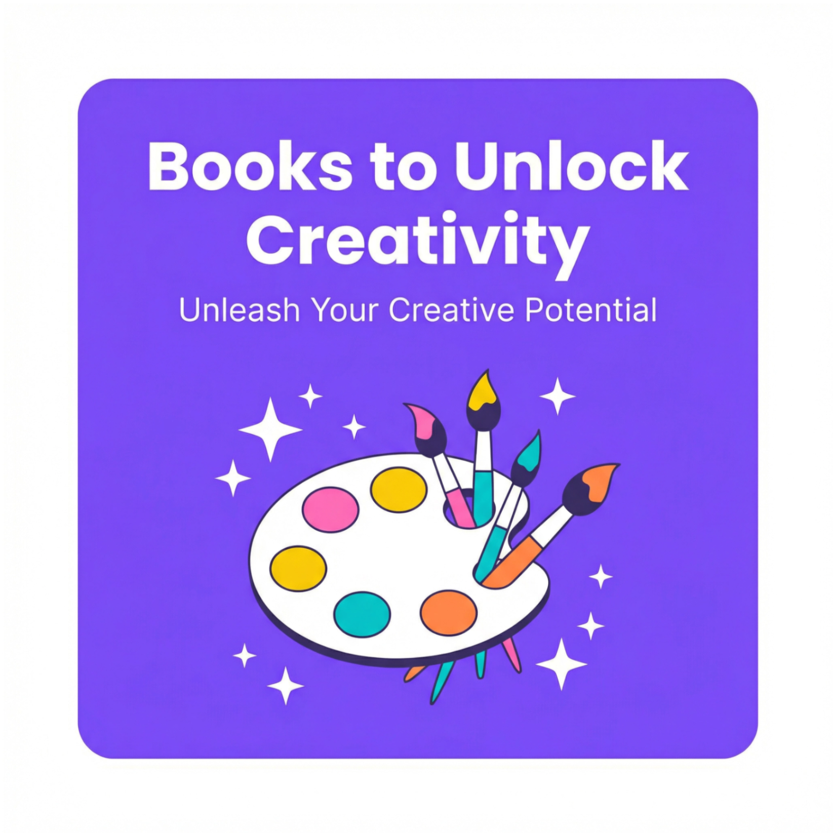 Books to Unlock Creativity card