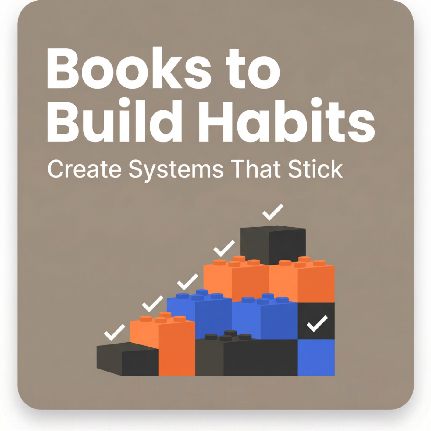 Books to Build Habits card